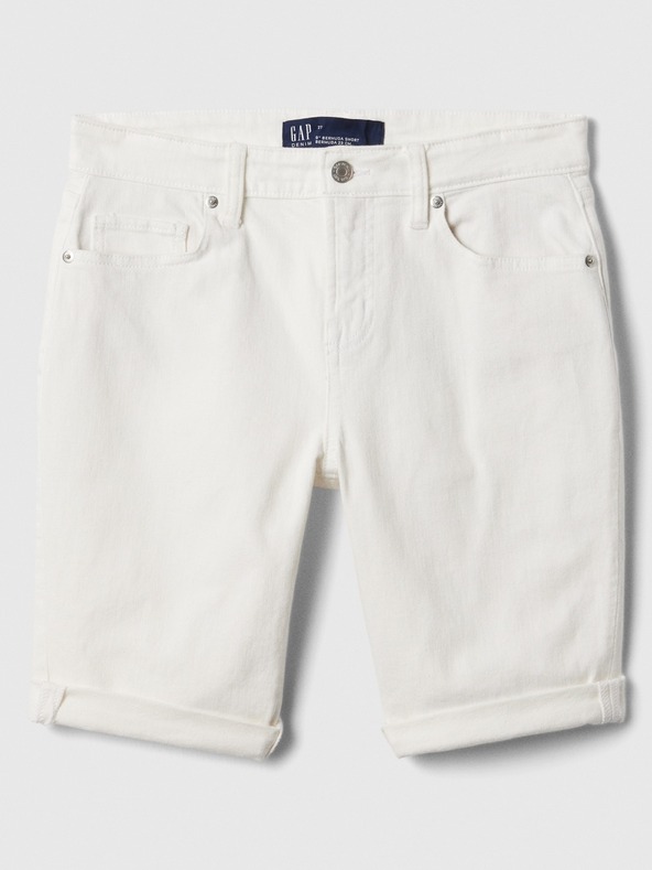 GAP Mid-rise denim shorts GAP