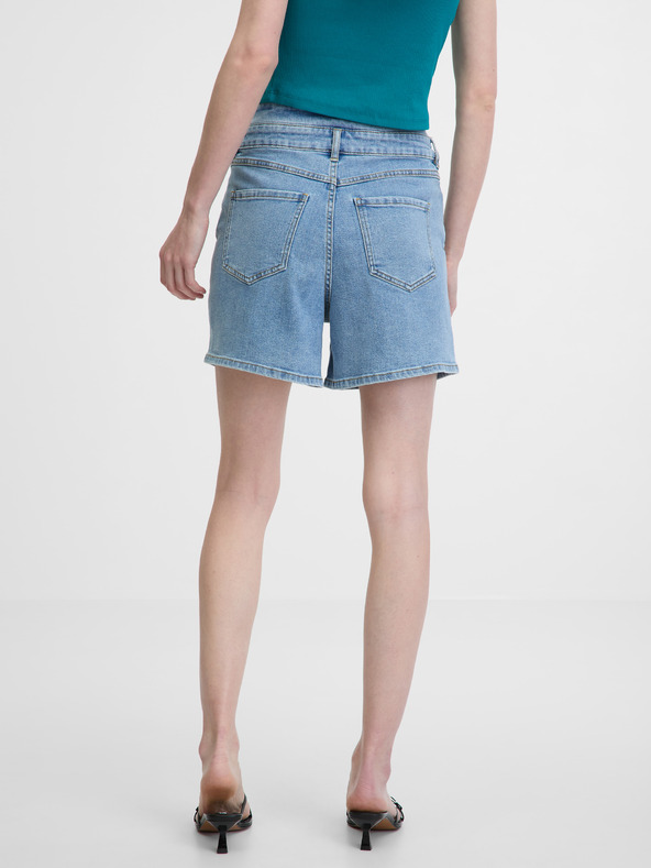 Orsay Pantaloncini in denim da donna blu chiaro ORSAY