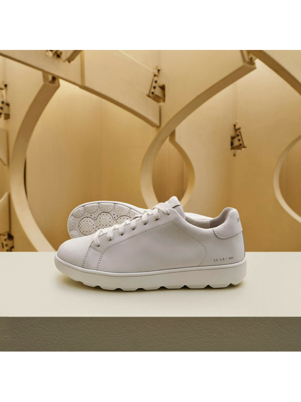 Geox Scarpe da ginnastica Geox Spherica ECUB-1 uomo bianco