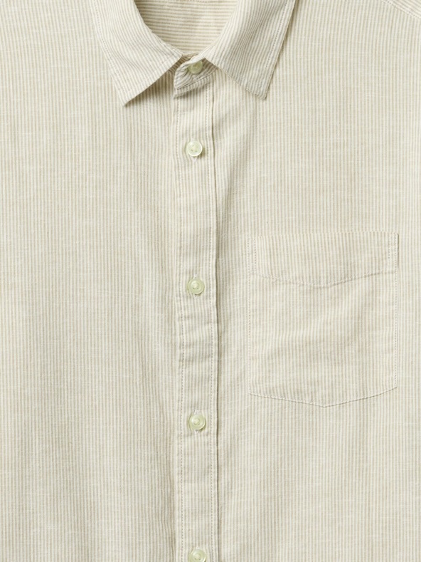 GAP Camicia in lino dal taglio standard GAP
