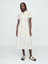 GAP Linen shirt maxi dress GAP
