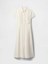 GAP Linen shirt maxi dress GAP