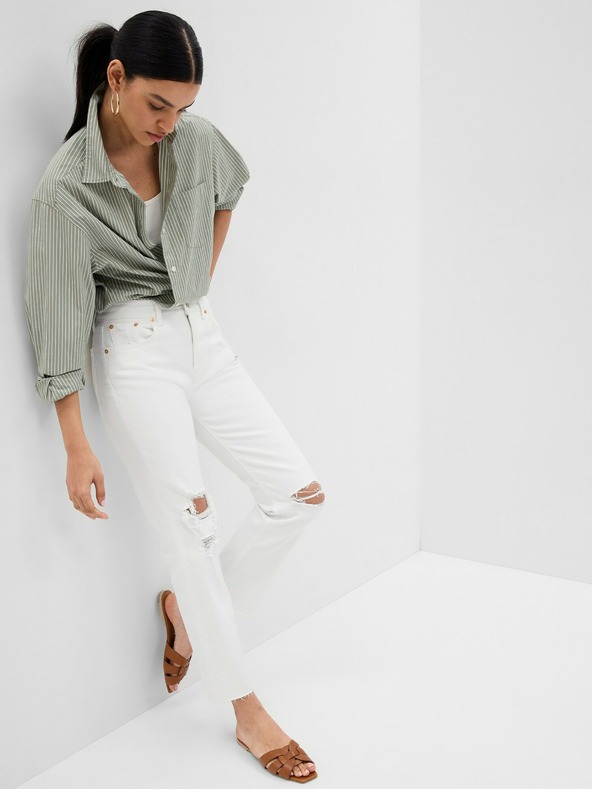 GAP High Rise Cheeky straight jeans GAP