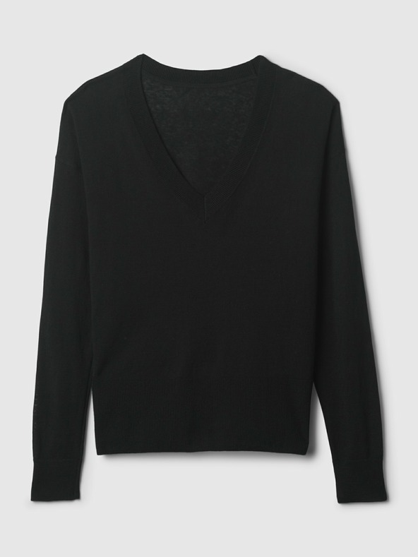 GAP Linen sweater with slits GAP