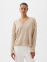 GAP Linen sweater with slits GAP