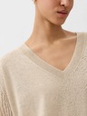 GAP Linen sweater with slits GAP