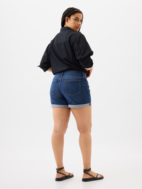 GAP Mid-rise denim shorts GAP