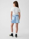 GAP Children's denim patchwork skirt GAP