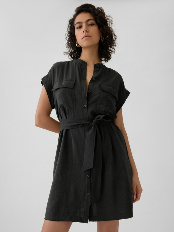 GAP Linen Utility Mini Dress GAP