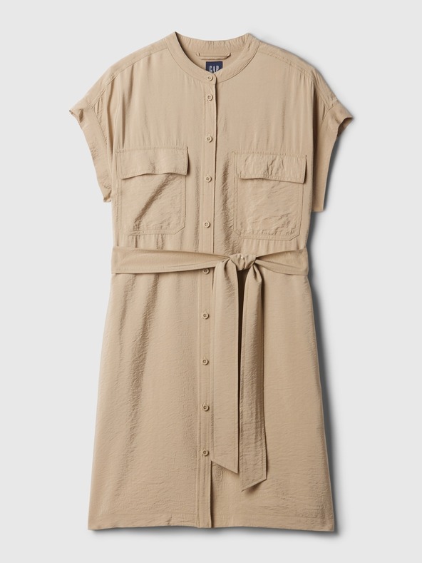 GAP Linen Utility Mini Dress GAP