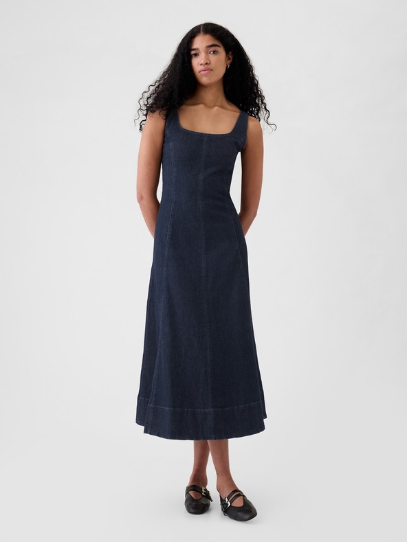 GAP Denim Maxi Dress GAP