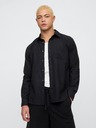 GAP Camicia in lino dal taglio standard GAP