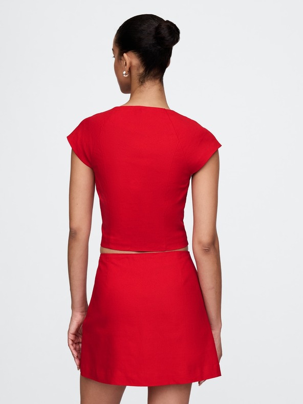 GAP Crop top in lino GAP