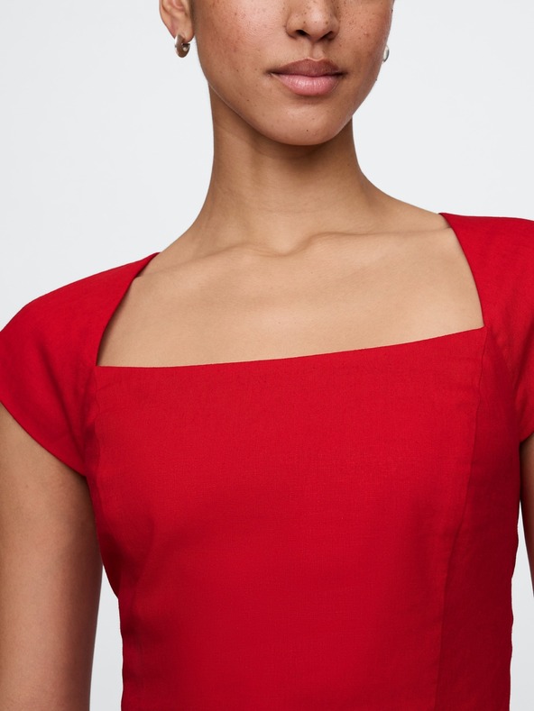 GAP Crop top in lino GAP