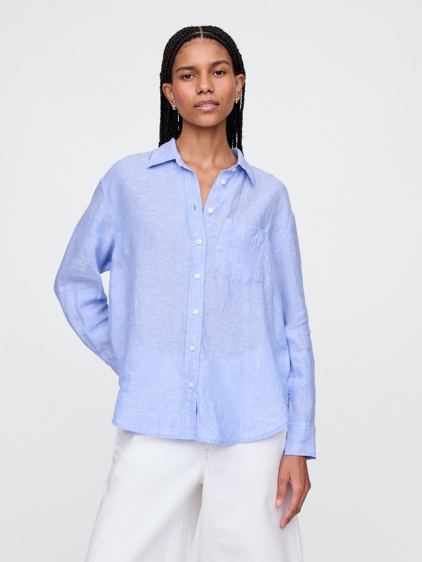 GAP Camicia oversize in lino Camicia grande GAP