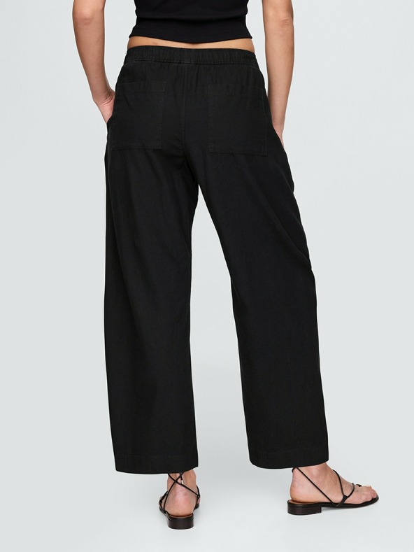 GAP Linen Easy Barrel pants GAP