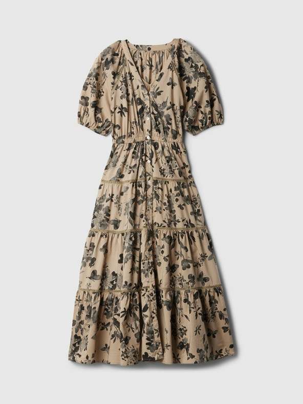 GAP Maxi abito con camicia floreale Gap