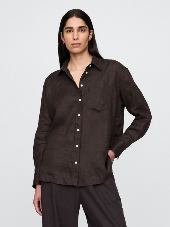 GAP Camicia oversize in lino Camicia grande GAP