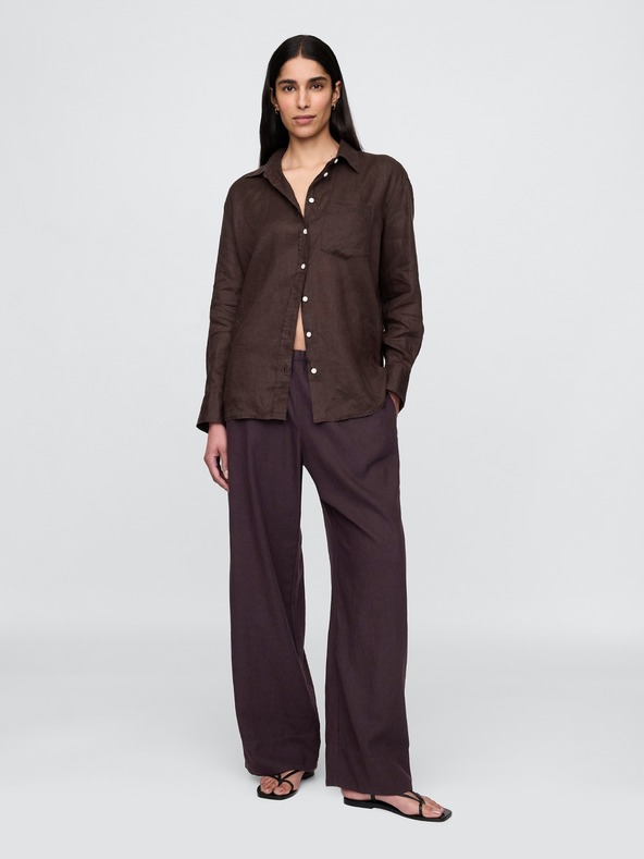 GAP Camicia oversize in lino Camicia grande GAP