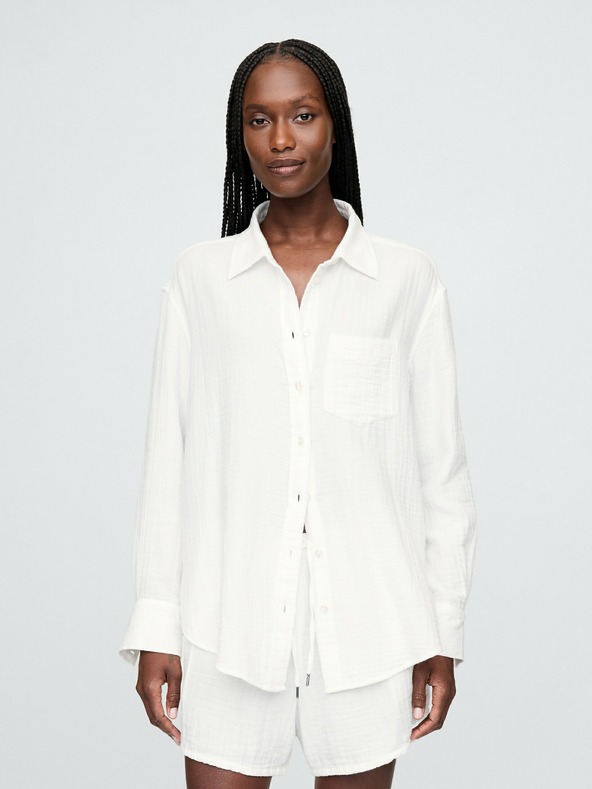 GAP Camicia oversize in mussola GAP