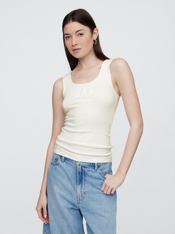 GAP Canotta a coste con logo GAP