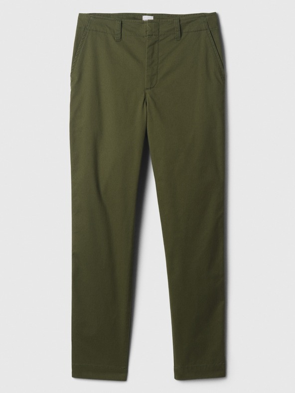 GAP Mid-Rise Downtown Khaki Cargo Pants GAP