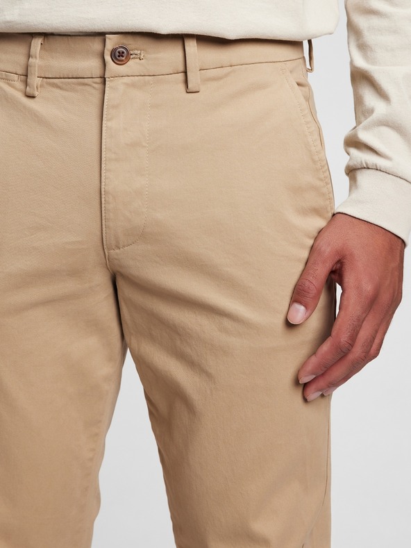 GAP Khaki Slim Fit Pants GapFlex GAP