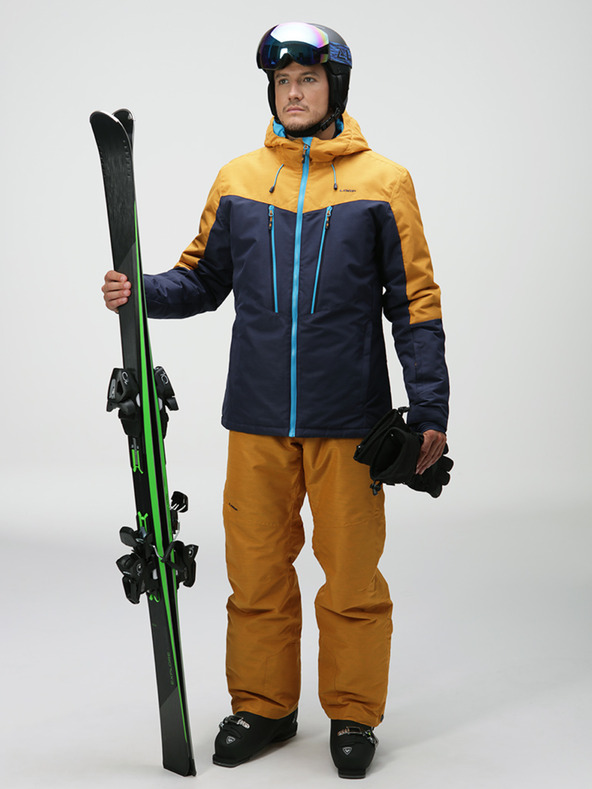 Loap Giacca da sci LOAP Lawrence da uomo blu e gialla