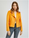 Orsay Giacca in pelle scamosciata arancione da donna ORSAY