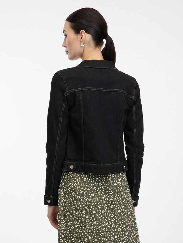Orsay Giacca di jeans nera da donna ORSAY