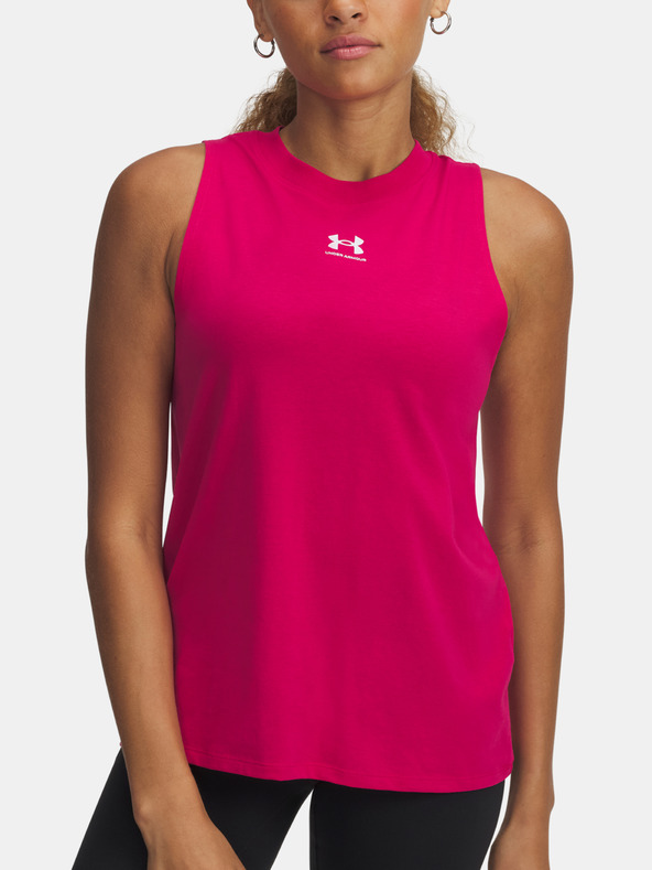Under Armour Canotta Under Armour UA Rival Muscle Donna