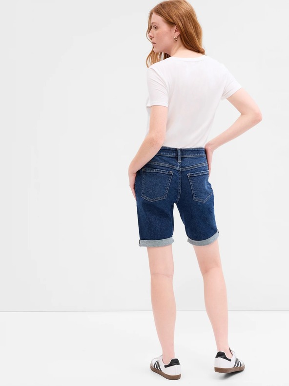 GAP Mid-rise denim shorts GAP
