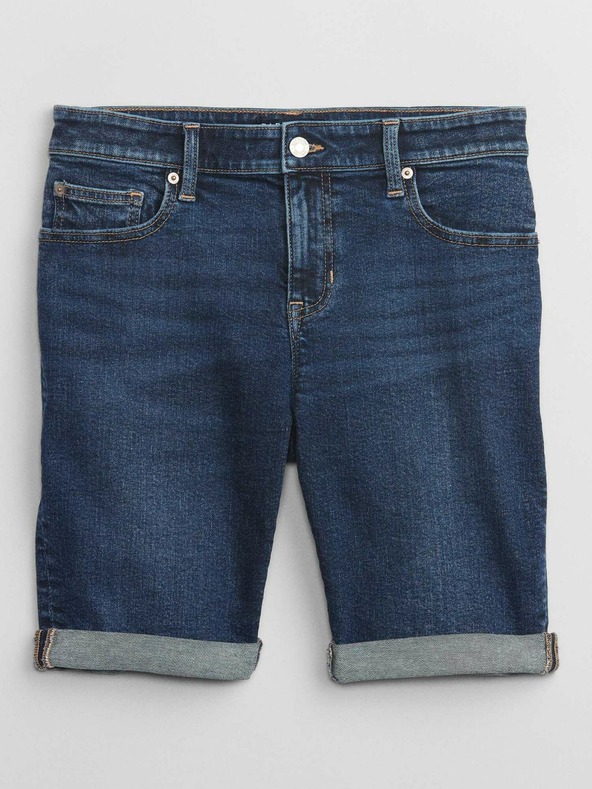GAP Mid-rise denim shorts GAP