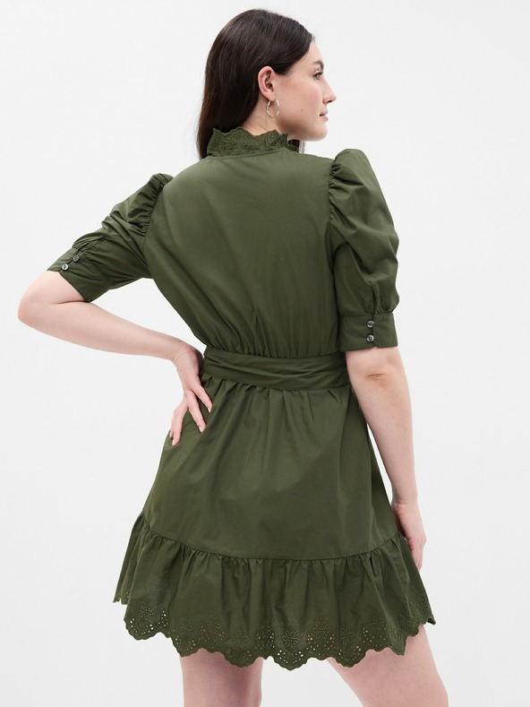 GAP Mini dress with gathered sleeves GAP