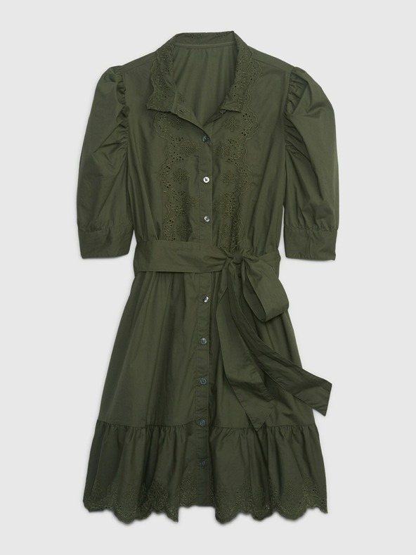 GAP Mini dress with gathered sleeves GAP