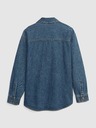 GAP Children's denim oversized shirt jacket GAP