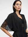 Orsay Accappatoio ORSAY in raso nero da donna