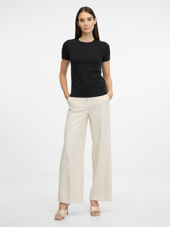 Orsay Maglietta nera a maniche corte da donna ORSAY