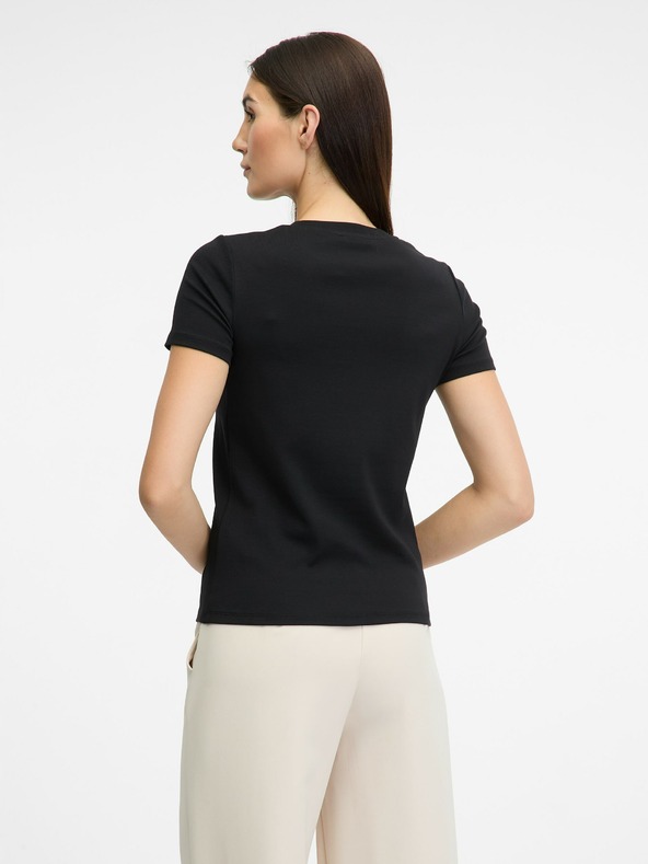 Orsay Maglietta nera a maniche corte da donna ORSAY