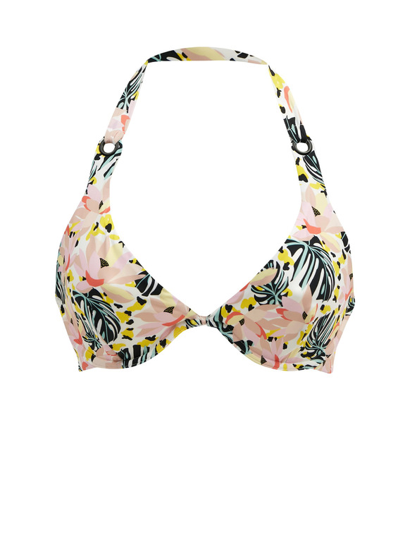 Orsay Top da bagno fantasia donna rosa ORSAY