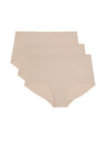 Marks & Spencer Seamless high-waist shorts, 3 pcs in pack Marks & Spencer beige