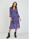 Orsay Abito floreale da donna viola ORSAY