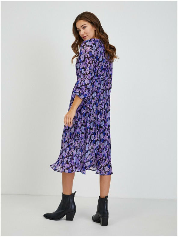 Orsay Abito floreale da donna viola ORSAY