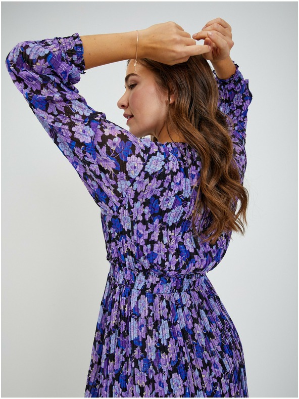 Orsay Abito floreale da donna viola ORSAY