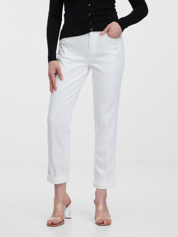 Orsay Jeans boyfriend cropped da donna bianchi ORSAY