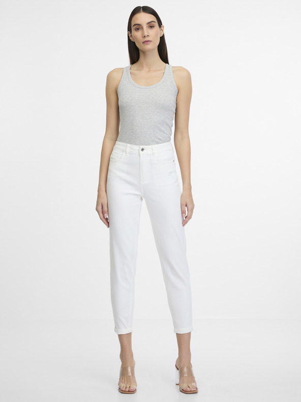 Orsay Jeans cropped mom fit da donna bianchi ORSAY