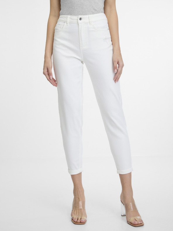 Orsay Jeans cropped mom fit da donna bianchi ORSAY