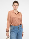 Orsay Camicia con colletto marrone chiaro da donna ORSAY