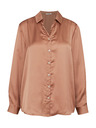 Orsay Camicia con colletto marrone chiaro da donna ORSAY