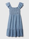 GAP Children's denim midi dress GAP